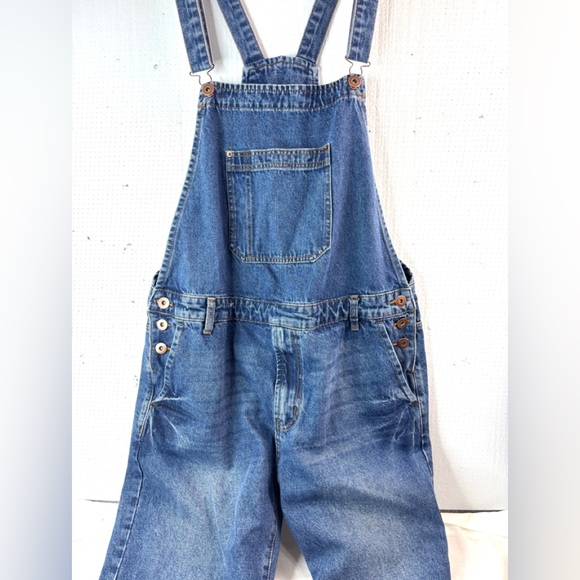 NovaMen Fashion Nova Men 36x31 Denim Overalls Blue Jeans - Picture 3 of 10
